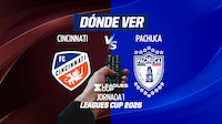 Cincinnati vs Pachuca EN VIVO: Dónde ver en TV, online y hora Jornada 1 Grupos Leagues Cup 2026