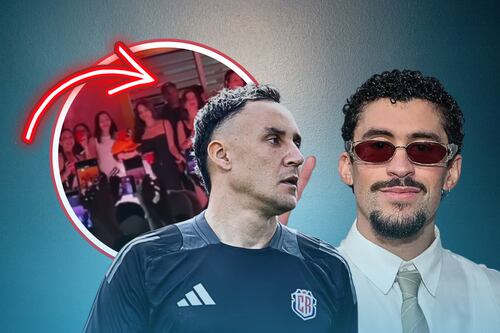 Keylor Navas aparece en La Casita de Bad Bunny durante conciertos en la CDMX: VIDEO