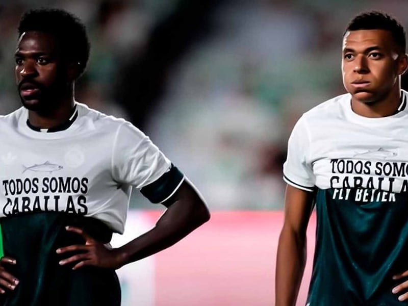 ¿Berrinche madridista? Vinicius, Mbappé y Konaté se ponen mal playera con mensaje de apoyo a Ceuta