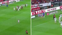 ¡Pura magia! Mudo Aguirre se lució con ESPECTACULAR GOL de tiro libre en el Atlas vs Toluca