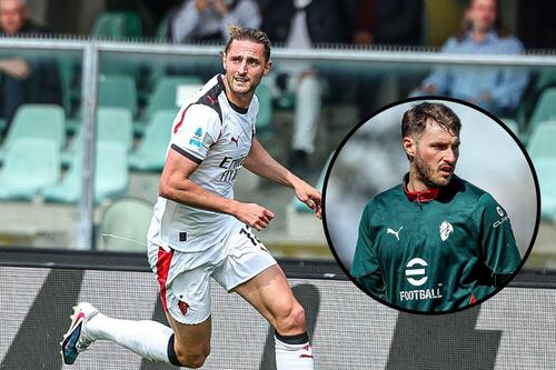 Santi Gimenez entró de cambio y AC Milan se impuso a Verona para regresar al subliderato en Serie A