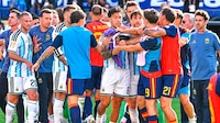 Reportan 10 detenidos entre familiares de jugadores de Argentina durante la Final del Mundial 2026