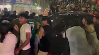 Vehículo atropelló a aficionados durante festejos por triunfo de México; reportan 17 lesionados