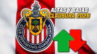 Chivas: Altas, bajas, fichajes y rumores del futbol de estufa rumbo al Clausura 2026 de la Liga MX