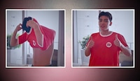 Erling Haaland presumió a Gilberto Mora en su vlog mundialista: ‘Queremos que te pongas la playera’