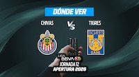 ¿Por TV abierta? Chivas vs Tigres: DÓNDE VER en vivo, canal y horario, Jornada 12 Liga MX Apertura 2026
