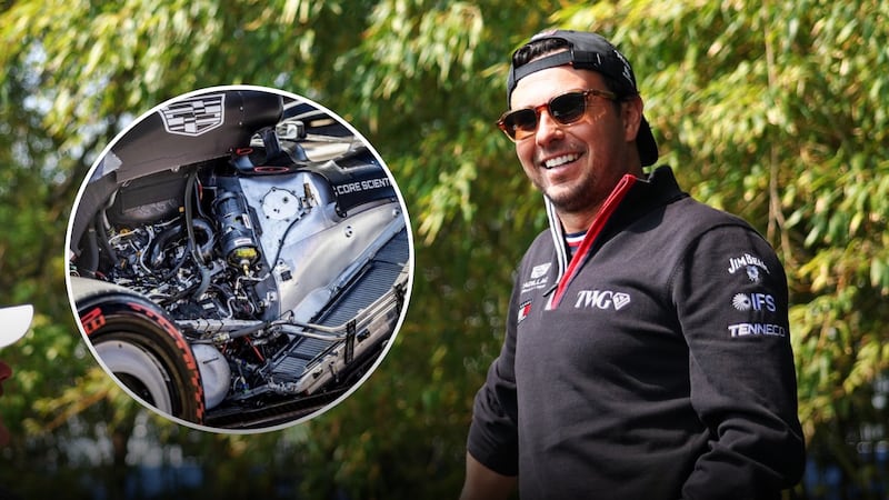 Checo Pérez bromea por la destrucción de su Cadillac y saldrá último en el GP de China