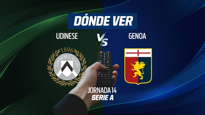 Udinese vs Genoa EN VIVO: Dónde ver a Johan Vásquez en TV, online y hora, Jornada 14 Serie A