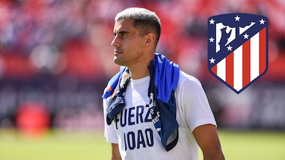 Germán Berterame fue jugador del Atlético de Madrid durante tres semanas.