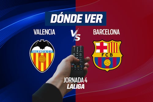 ¿Qué CANAL lo transmitirá? Valencia vs FC Barcelona EN VIVO: Horario y dónde ver LaLiga en tv