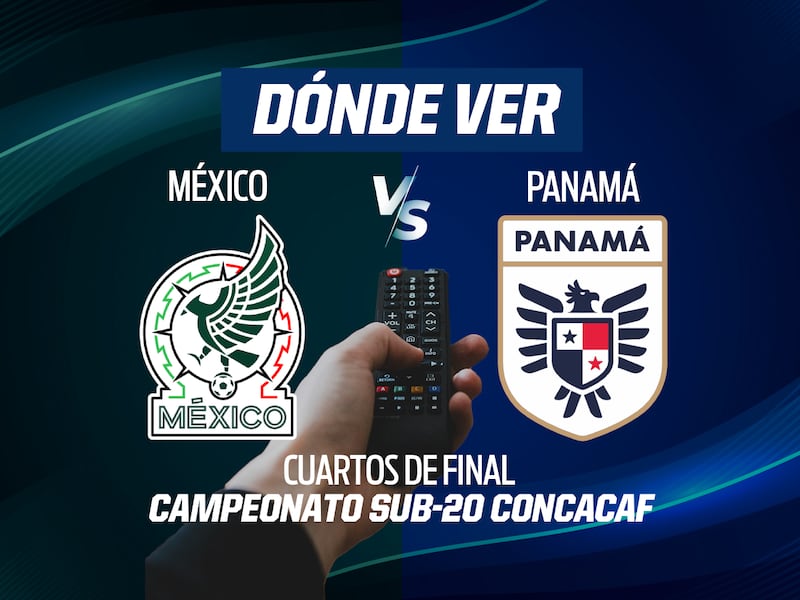 México vs Panamá EN VIVO: Dónde ver en TV y hora | Cuartos de Final Premundial Sub-20 Concacaf 2026