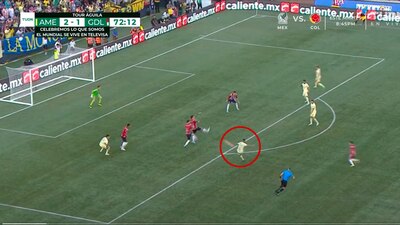 Jonathan Dos Santos se mandó un golazo para recuperar la ventaja del América
