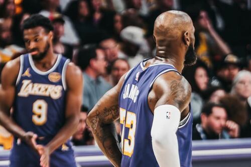 LeBron James y Bronny James hacen historia en la NBA: Firman primera asistencia padre-hijo