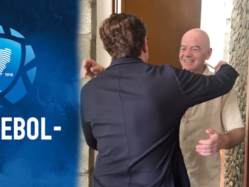 Presidente de Conmebol desayunó con Infantino pese a polémica: ‘No se puede desconocer su trabajo’