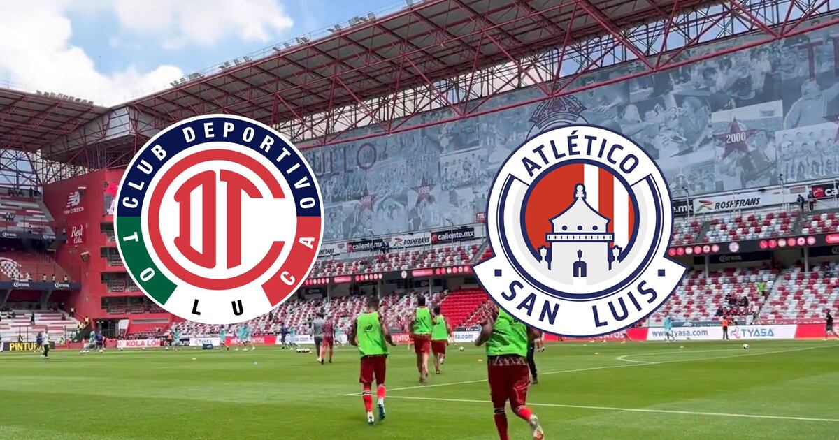 Toluca vs Atlético San Luis EN VIVO: Mira aquí el minuto a minuto ...