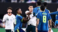 ¡Se calentaron los ánimos! México y Colombia protagonizaron bronca al final del amistoso (VIDEO)