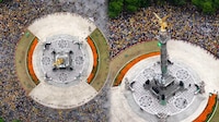 Colombia se apoderó del Ángel de la Independencia: Fans se alistan para debut en Mundial 2026