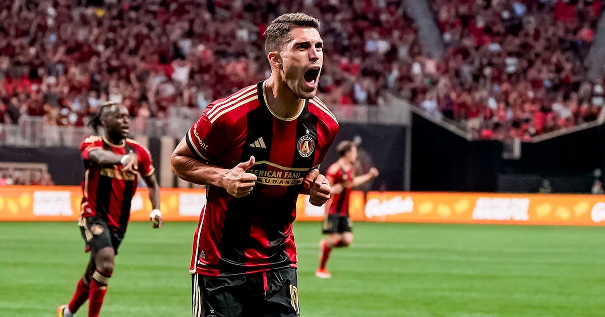 En dos juegos con Atlanta United, Daniel Ríos tiene los mismos goles ...