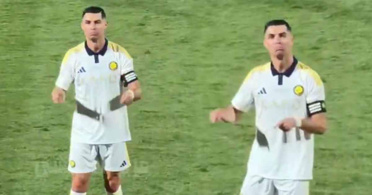 ¡Bailó e hizo GESTOS! Así reaccionó Cristiano Ronaldo cuando fans ...