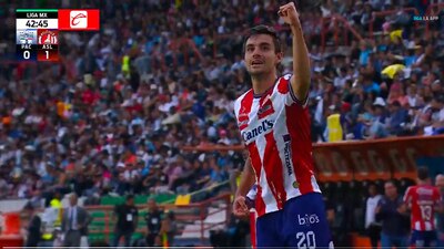 Unai Bilbao abrió el marcador con un cabezazo en los minutos finales del primer tiempo.