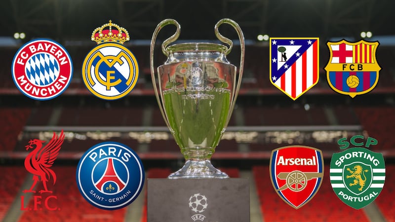 ¡Hay Clásico de Europa! Confirmadas las series de cuartos de final de la Champions League
