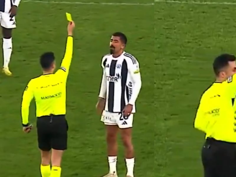 No es broma: Futbolista recibió 2 tarjetas amarillas y luego la roja en ¡5 SEGUNDOS! (VIDEO)