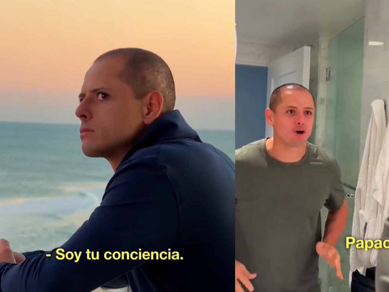 Chicharito habla con su conciencia en nuevo VIDEO: ‘Dicen que soy un fraude, un mal padre’