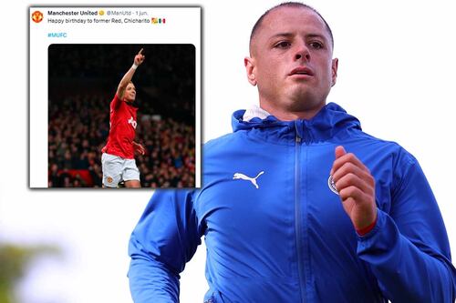 Selección Mexicana ignoró cumpleaños del Chicharito; Manchester United, Bayer Leverkusen y FIFA sí lo felicitaron