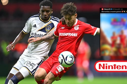 Toluca promocionó su juego de Concachampions al estilo Mario Bros, pero LO BORRÓ por ‘temor’ a Nintendo