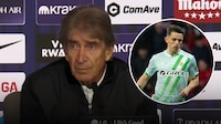 Manuel Pellegrini ELOGIA a Álvaro Fidalgo tras su debut en LaLiga con el Betis: ‘Nos da buena técnica’