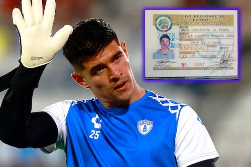 Carlos Moreno, de ‘llanero’ en 2017 a atajar con Pachuca vs Real Madrid la Final Intercontinental