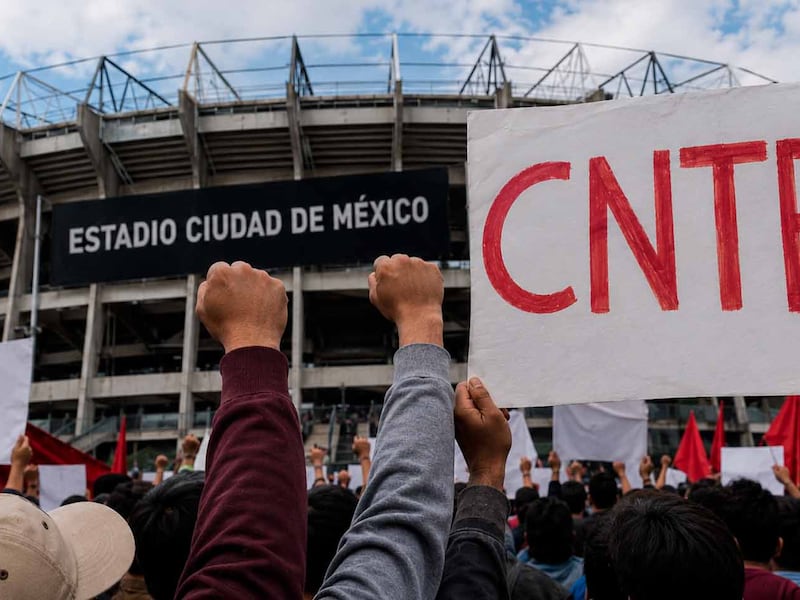 Megamarcha CNTE en inauguración del Mundial 2026: ¿Qué calles y avenidas estarán cerradas el 11 de junio?