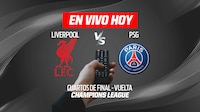 Liverpool vs PSG EN VIVO: Mira aquí minuto a minuto vuelta Cuartos de Final Champions League 2025-26