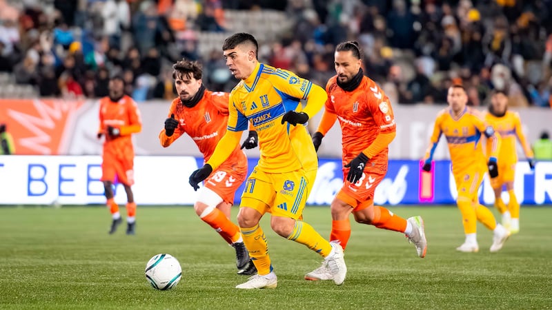 ¡Se congeló en Canadá! Tigres empató sin goles ante Forge FC, en duelo a -9 grados