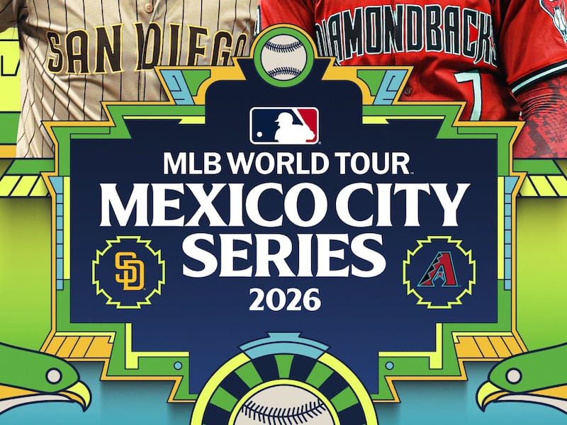 ¡MLB regresa a México! Padres y Diamondbacks tendrán serie en CDMX en 2026