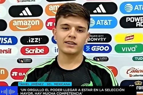 Tahiel Jiménez, quien se ilusiona con llegar al Tri Mayor, confía en que Sub-23 jugará Final de JCC