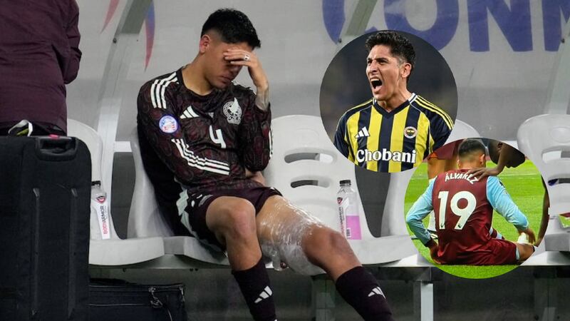 Edson Álvarez y su reciente historial de lesiones que le impidieron brillar en West Ham y Fenerbahce