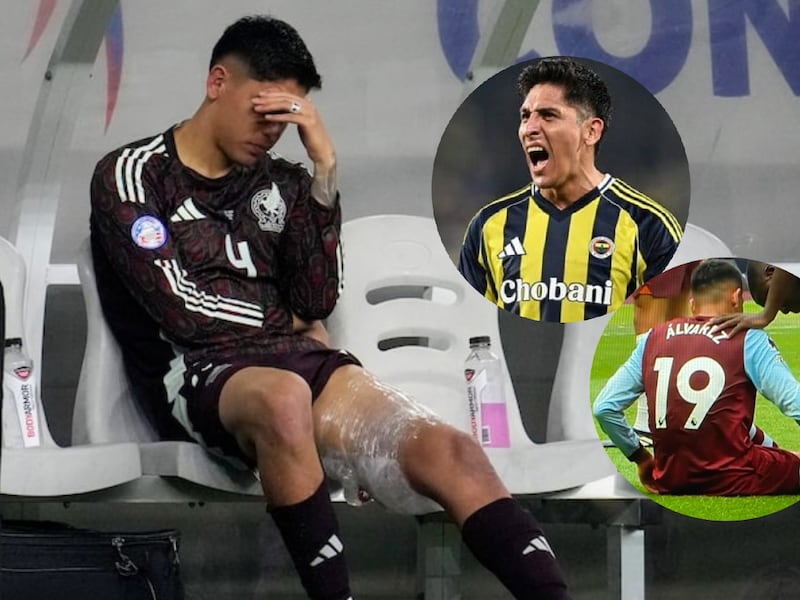 Edson Álvarez y su reciente historial de lesiones que le impidieron brillar en West Ham y Fenerbahce