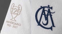 Filtran la nueva camiseta del Real Madrid para 2027, con escudo retro por su 125 aniversario (FOTOS)