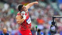 Uziel Muñoz gana plata en el Mundial de Atletismo e impone récord mexicano en lanzamiento de bala