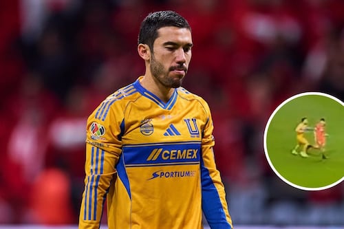 Vigón lanza mensaje tras golpear a rival: ‘Con la mente fría y mucho aprendizaje, felicito al Toluca’