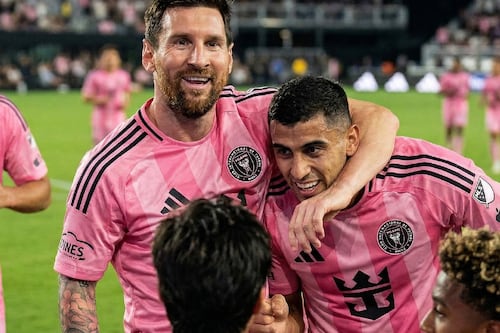¡Messi lo festejó con él! Germán Berterame ya anotó su primer gol con Inter Miami (VIDEO)
