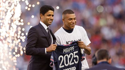 La renovación de Mbappé se hizo oficial en el Parque de los Príncipes.