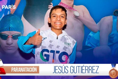 ¡Llegó la medalla 15 para México! Jesús Gutiérrez gana bronce en natación de Juegos Paralímpicos (VIDEO)