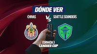 ¿Qué CANAL transmitirá el Chivas vs Seattle Sounders? Horario y dónde ver la J3 de Leagues Cup