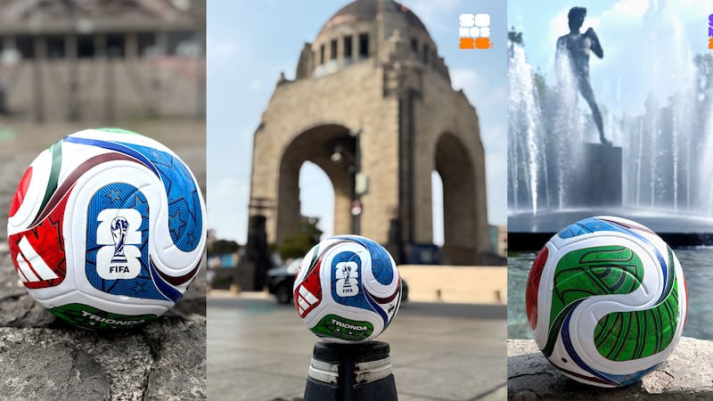 ¡Fiesta para presentar el Trionda en la CDMX y Guadalajara! El balón del Mundial 2026 ya está en México