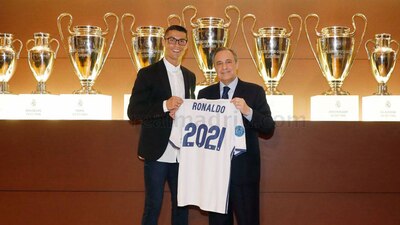 Se cumplen cuatro años de la última renovación de Cristiano Ronaldo con el Real Madrid
