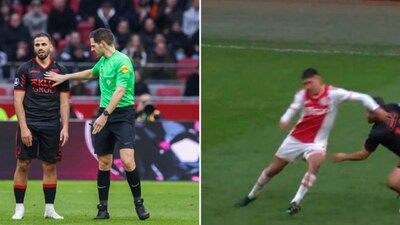 Tannane y Álvarez sostuvieron un duelo personal en el choque entre Ajax y NEC.