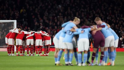 Manchester City y Arsenal prácticamente definirán el título de la Premier League este miércoles.