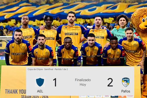Guillermo Ochoa fue TITULAR y AEL Limassol PIERDE la ida de las Semifinales de Copa (VIDEO)